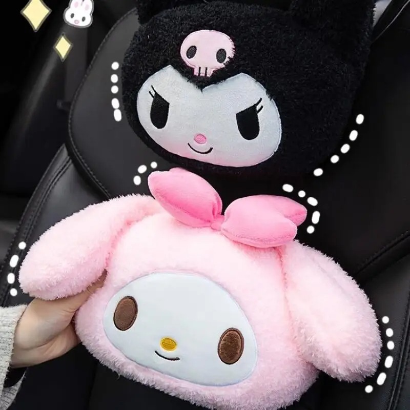 Sanrio Car Headrest Neck Pillo - Kawaii Tech Accessories ulasan dan harga