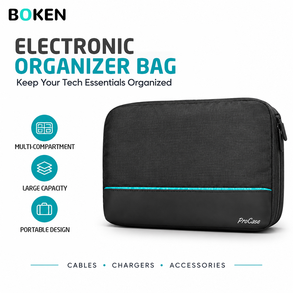 Travel Tech Organizer Bag Elec - Tech Accessories Storage ulasan dan harga