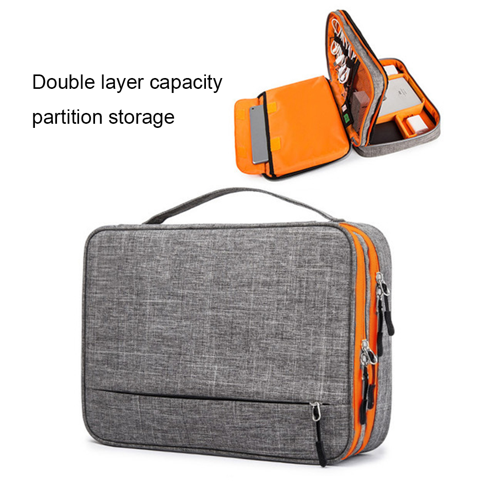 Double Layer Electronic Access - Tech Accessories Case ulasan dan harga