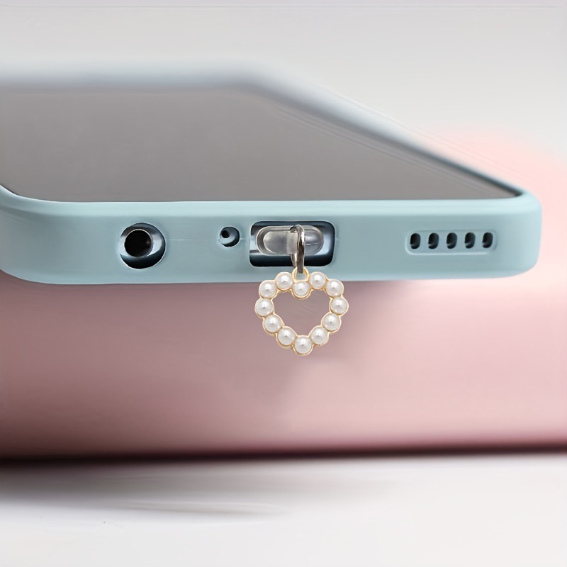 Heart design Dust Plug Accesso - Mobile Tech Accessories ulasan dan harga
